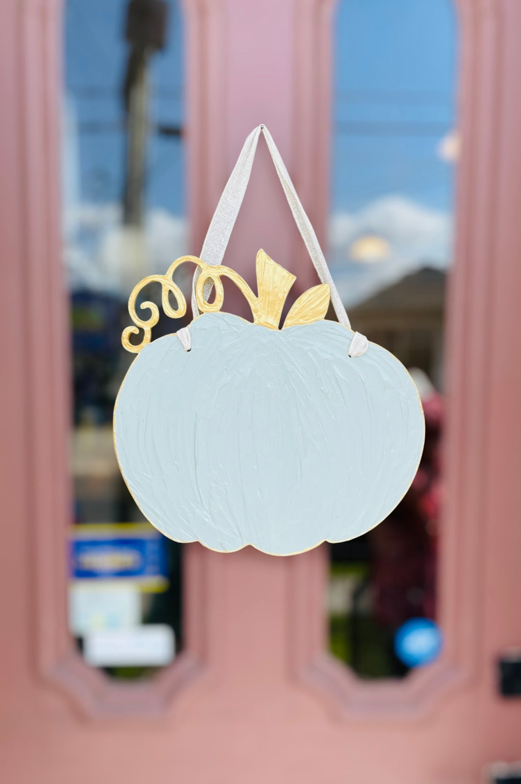 Pumpkin Door Hanger