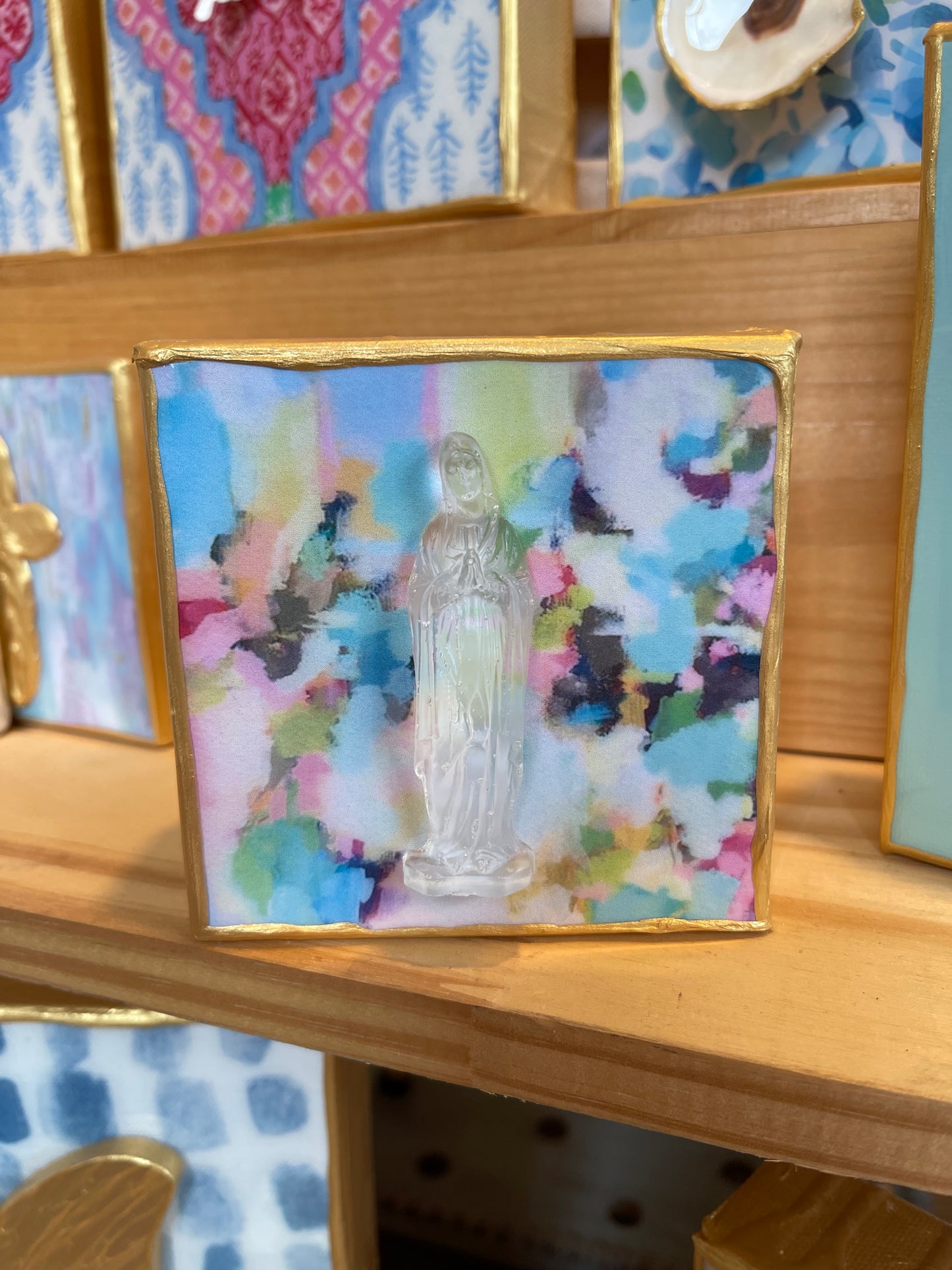 Mother Mary on Watercolors