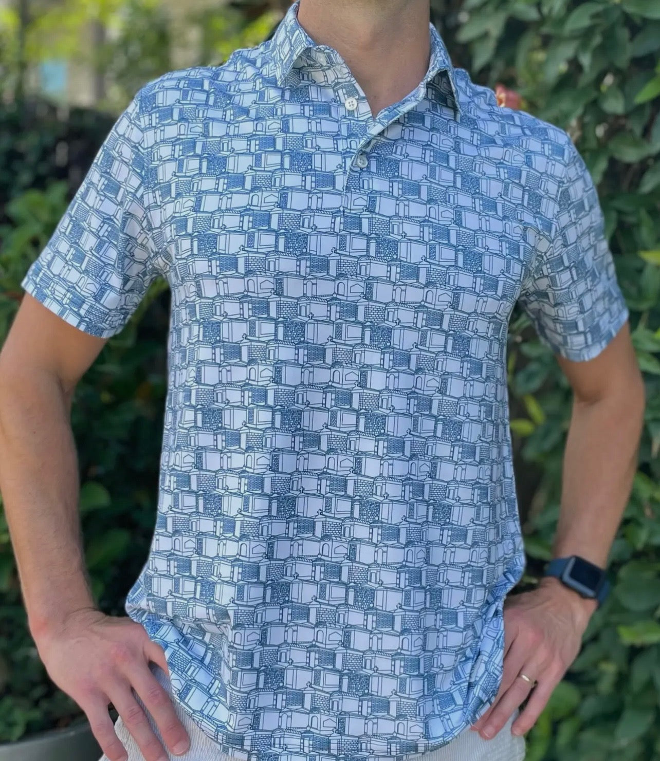 Men's Cemetery Performance Polo