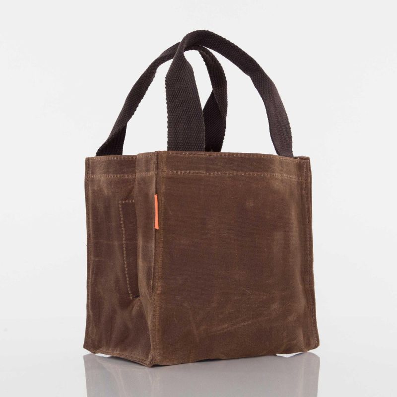 Waxed Canvas Beer Carrier