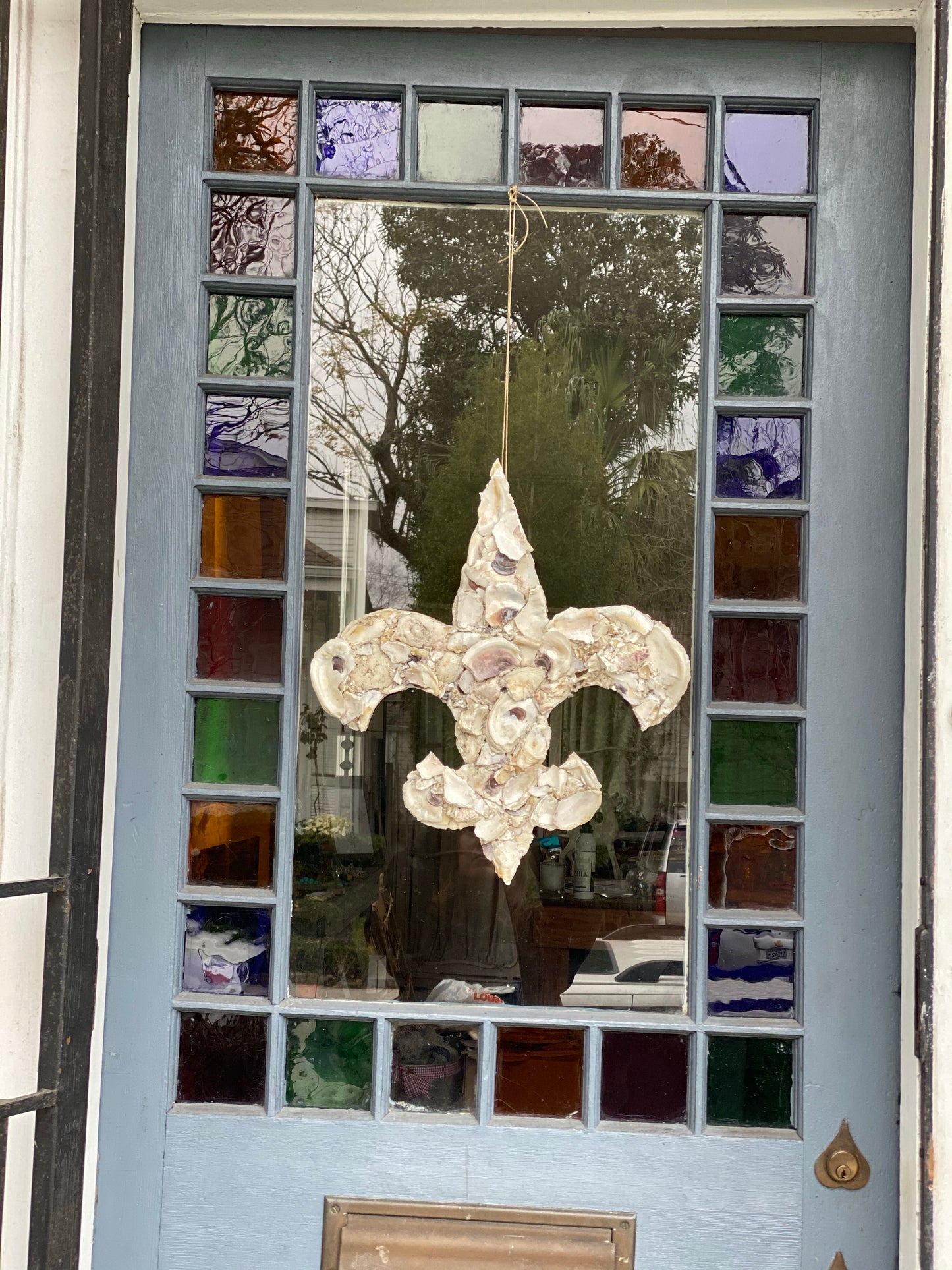 Fleur de Lis Oyster Art