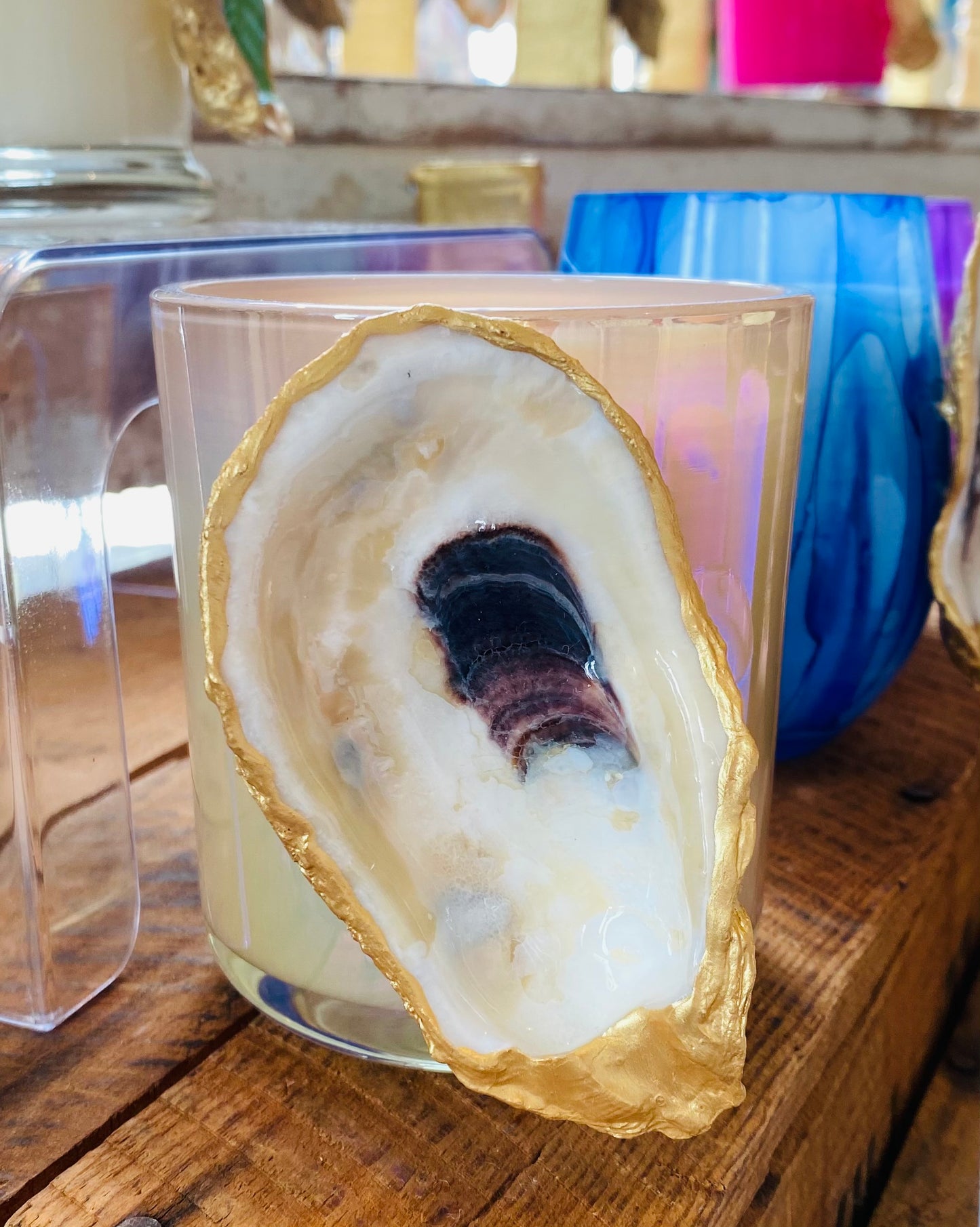 Son of a Sailor - Bella Luxury Candles / White Iridescent Vessel