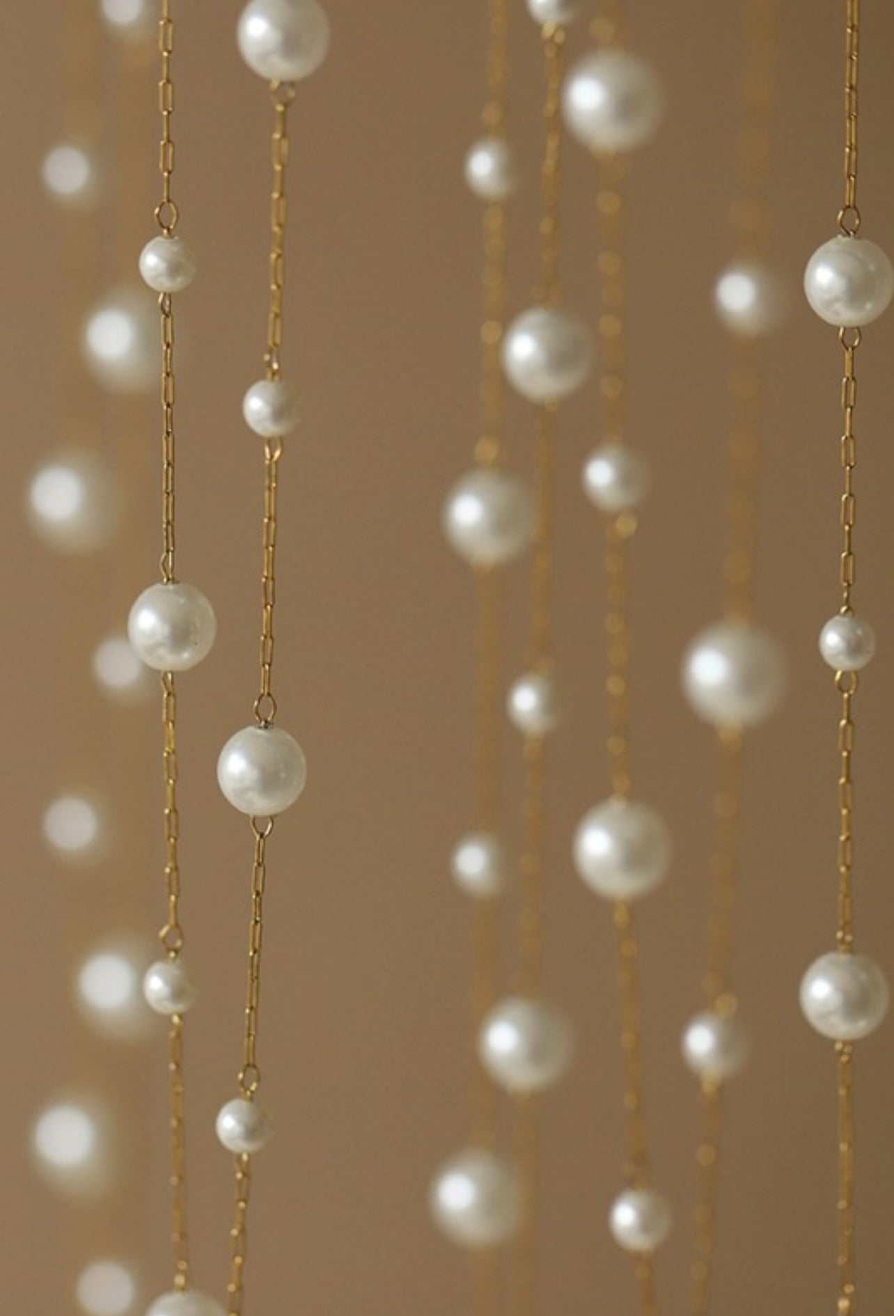Pearl Droplets Necklace