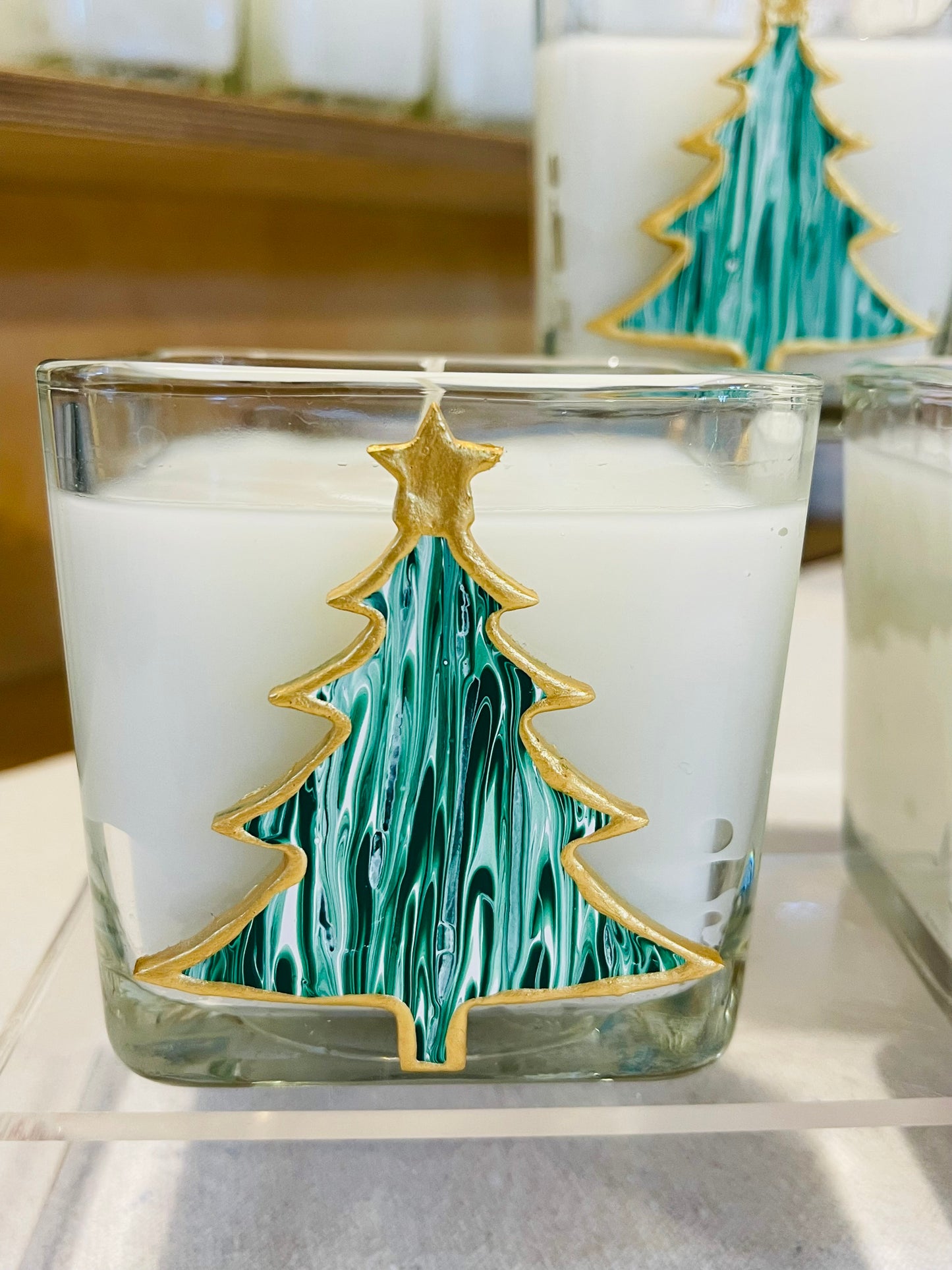 Fraser Fir - Bella Luxury Candles /Christmas Tree Vessel