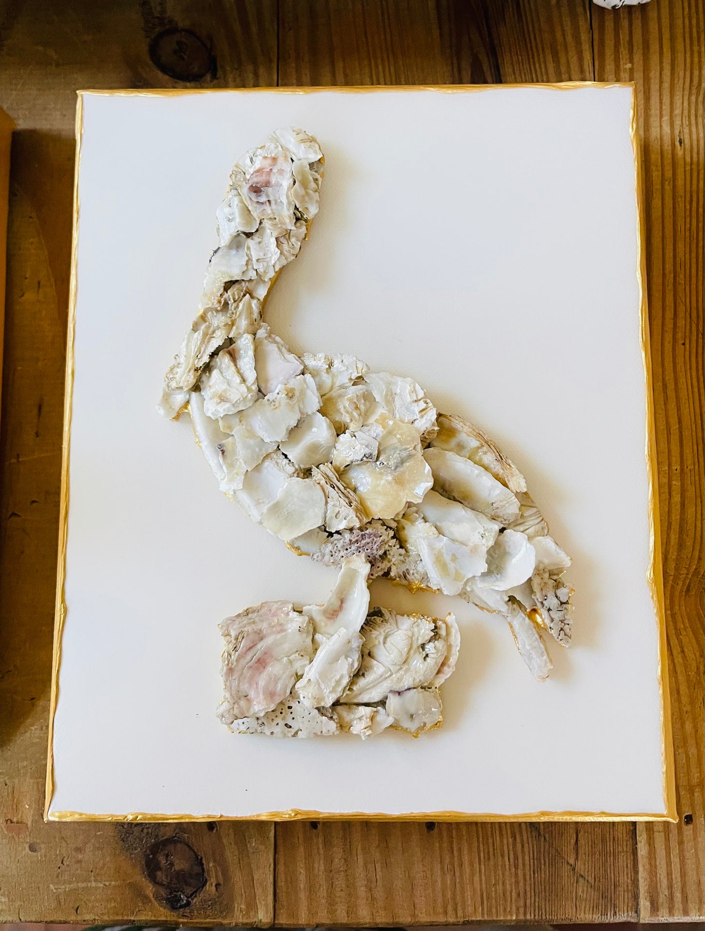 Oyster Pelican on 8x10