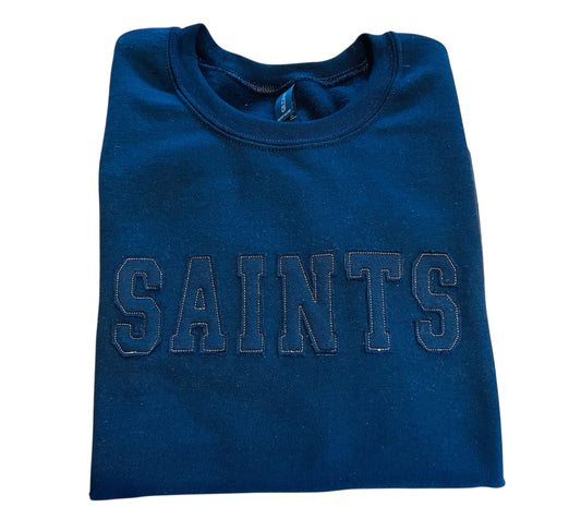 SAINTS Embroidered Sweatshirt
