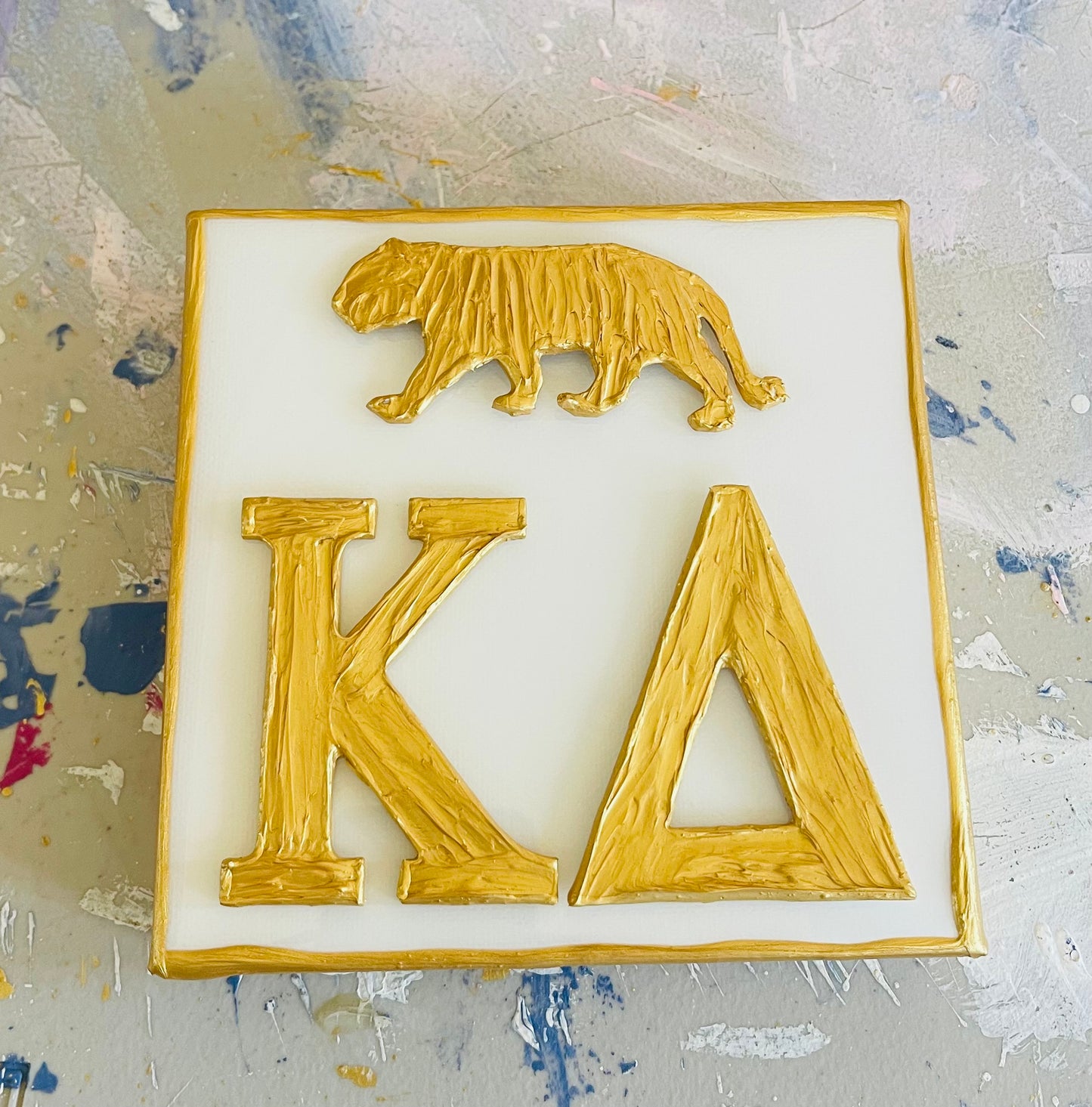 Kappa Delta with Tiger