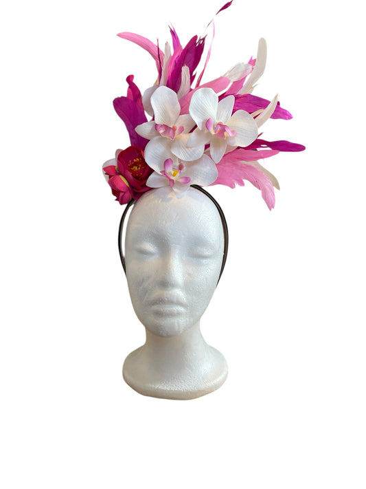 White/Pink Orchid 01