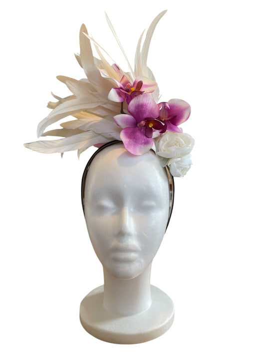 Purple/White Orchid 01