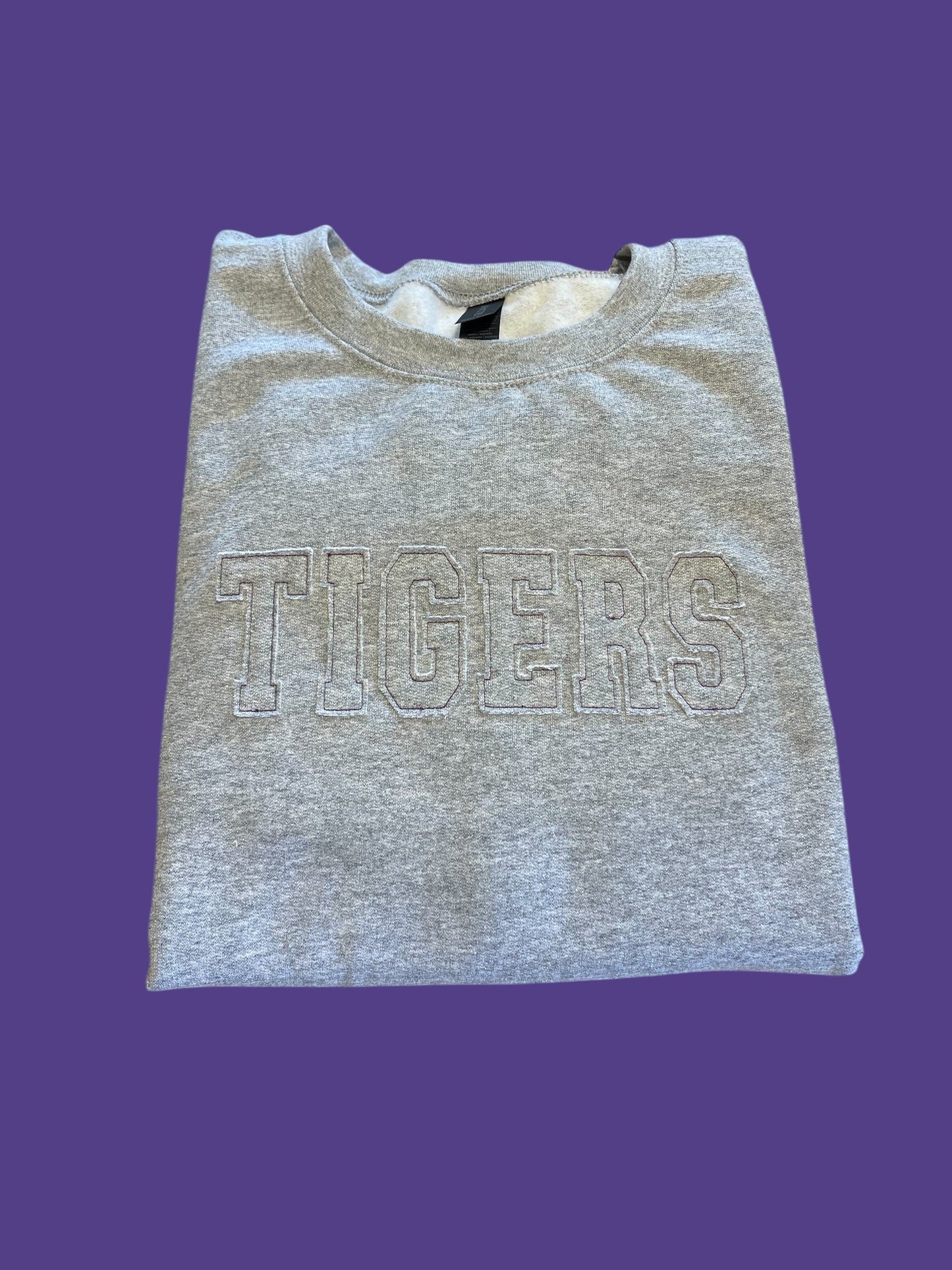 TIGERS Embroidered Sweatshirt