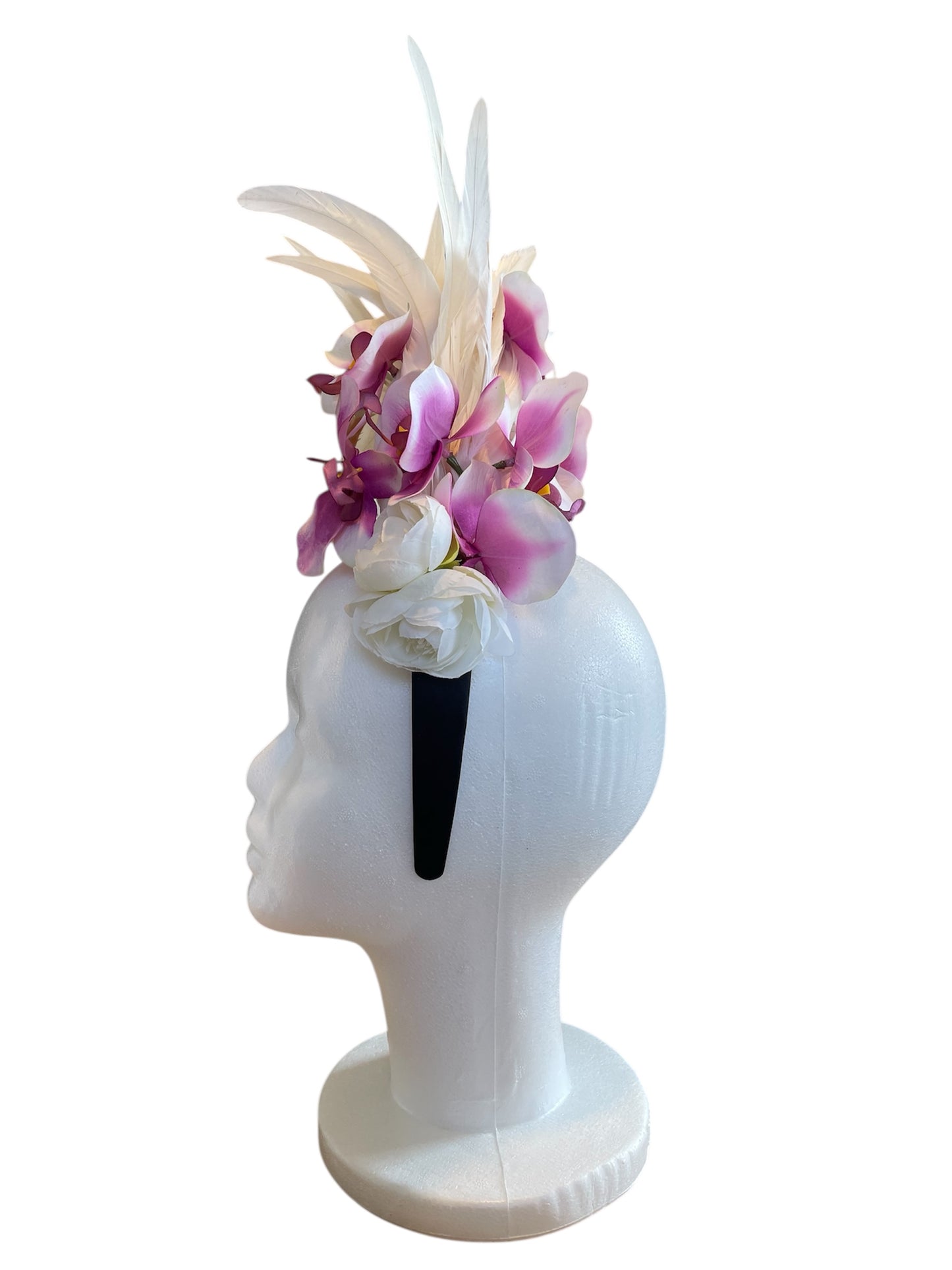 Purple/White Orchid 01