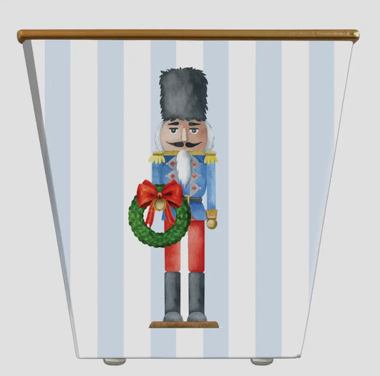 Farmhouse Christmas - Bella Luxury Candles / Nutcracker Stripe Container