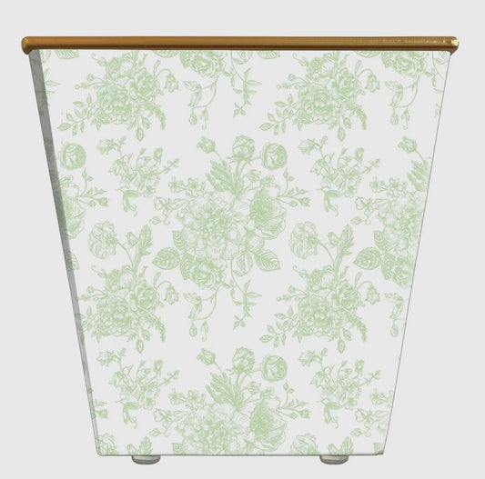 Green Garden Toile - Garden District - Bella Luxury Candles