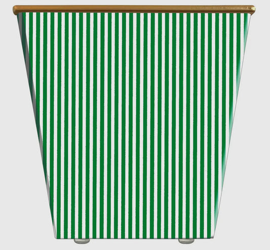 Green Seersucker - Uptown - Bella Luxury Candles