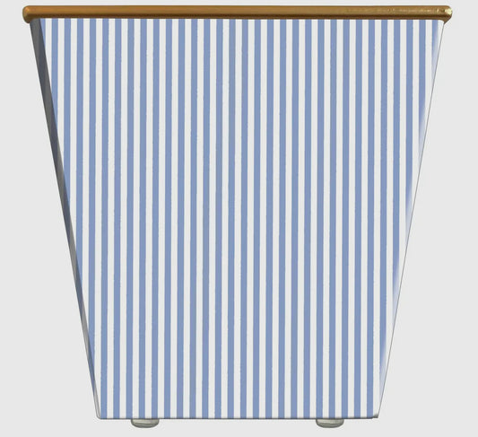 Blue Seersucker - Garden District - Bella Luxury Candles