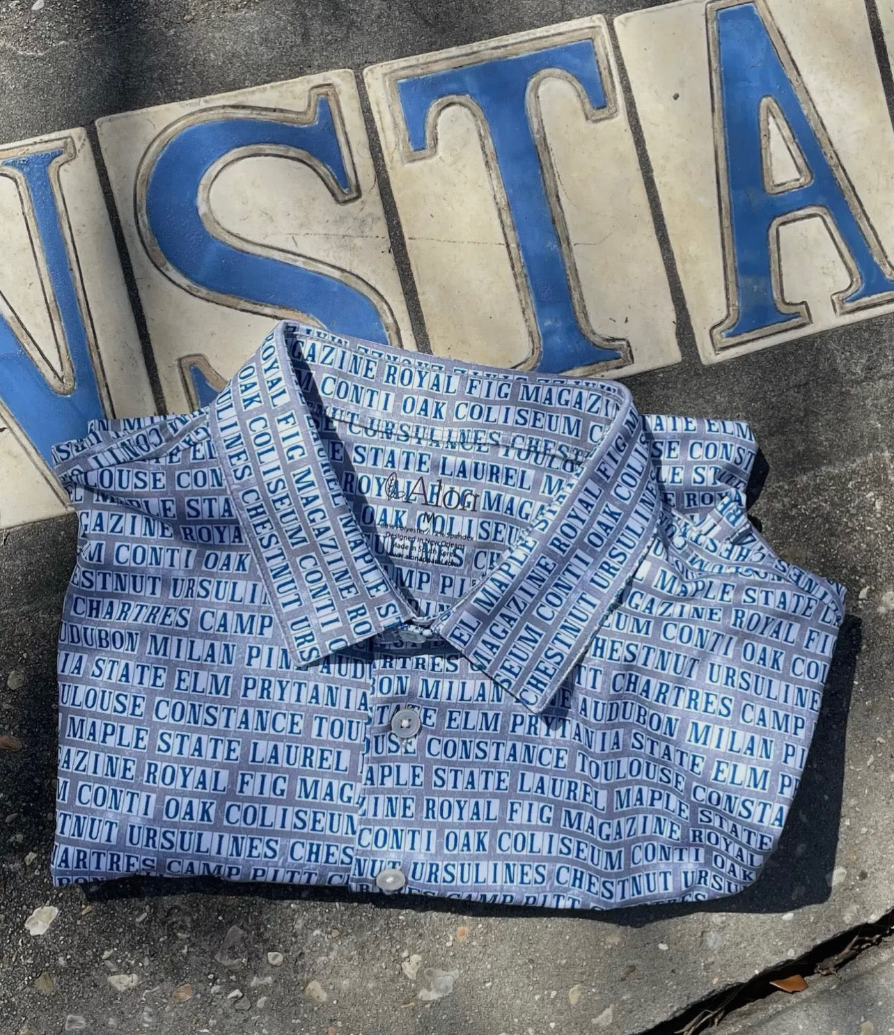 Men's Street Tile Performance Polo