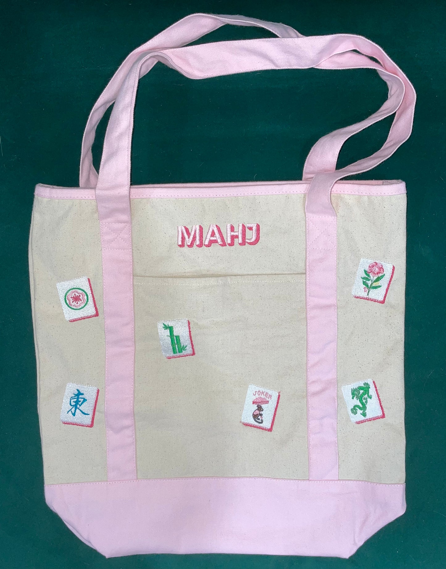 Medium Tote Bag - Mahjong