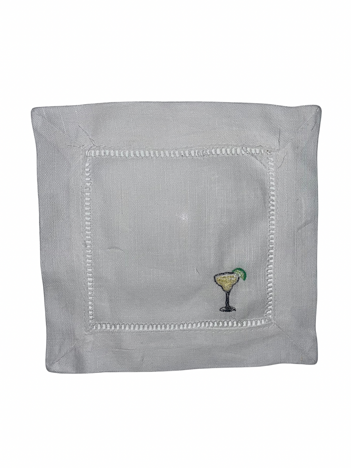 Linen Cocktail Napkins - Martini