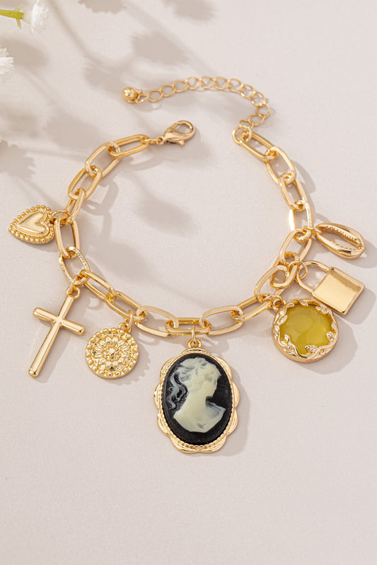 Cross Charm Bracelet