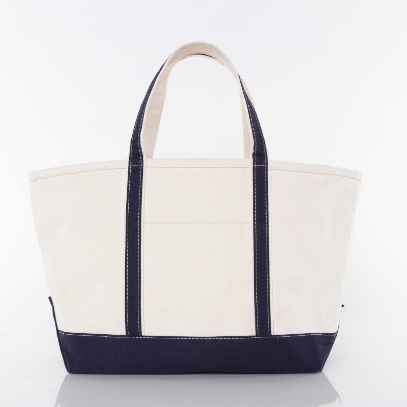 Large Embroidered Tote Bag