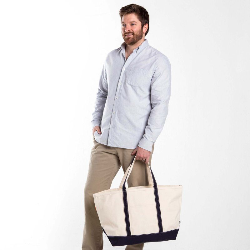 Large Embroidered Tote Bag