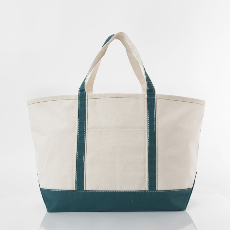 Large Embroidered Tote Bag