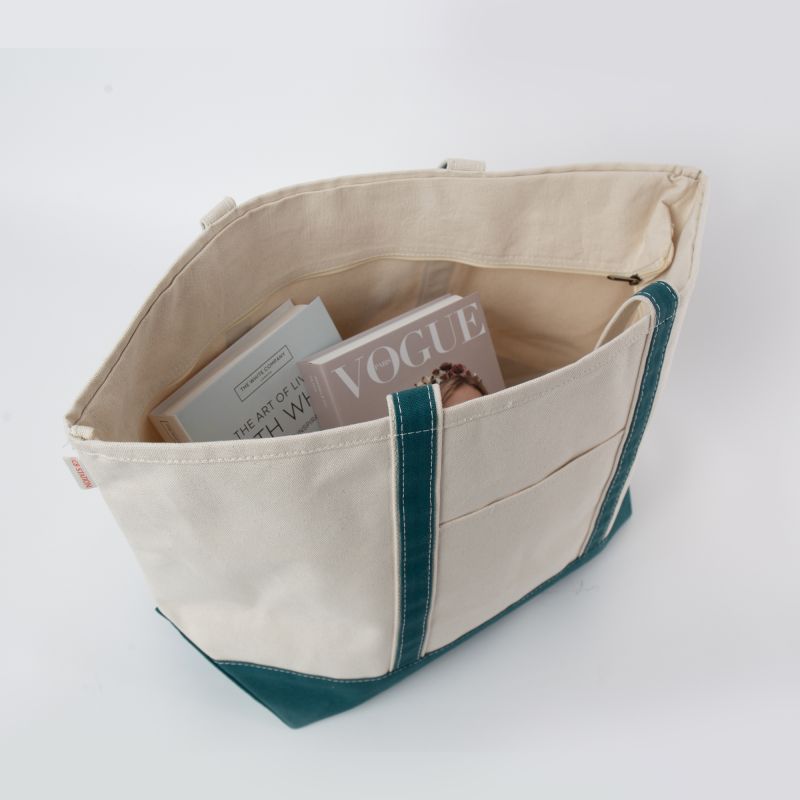 Large Embroidered Tote Bag