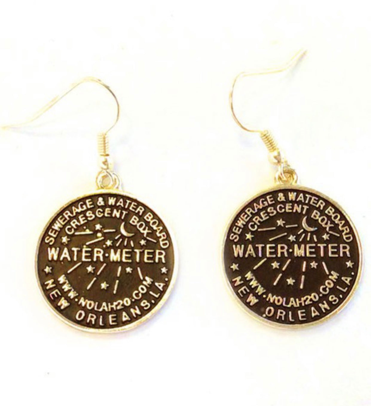 Water Meter Earrings