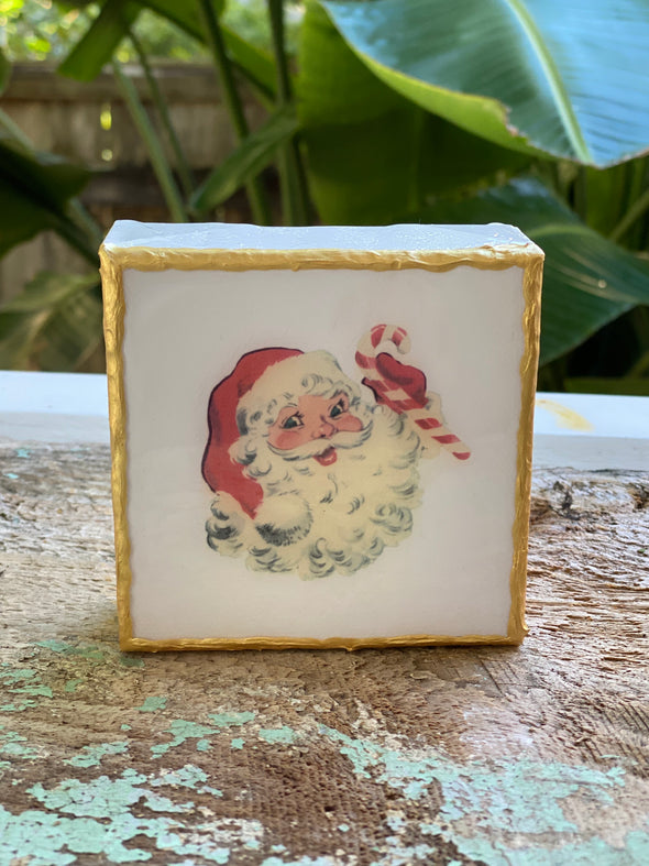 Santa on Canvas