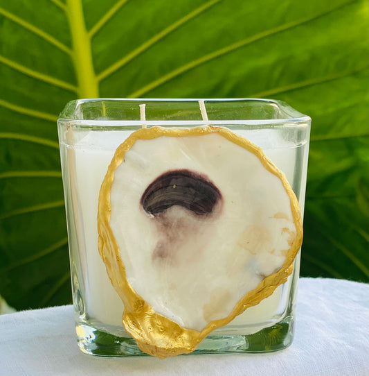 Linen & Lace - Bella Luxury Candles / Square Vessel