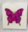 Pinks and Periwinkle Butterfly