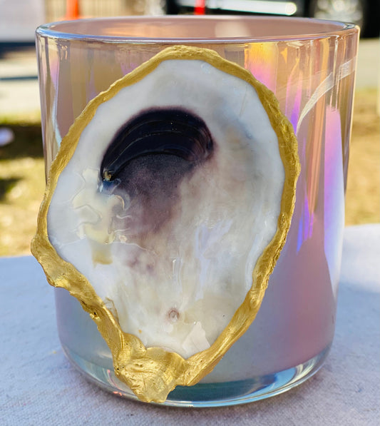 Son of a Sailor- Bella Luxury Candles / Iridescent Blush Vessel