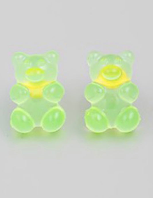 Gummy Bear Stud Earrings