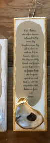 Oyster Prayer Plaques